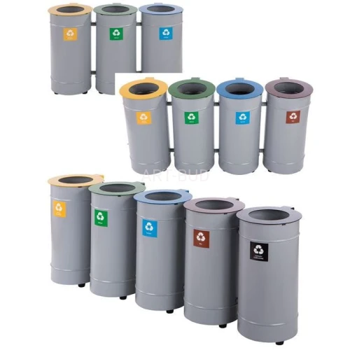 Kosz do segregacji śmieci modułowe  50 litrów