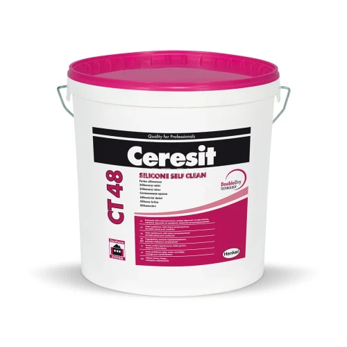 Farba silikonowa CT 48  Ceresit 15l biała