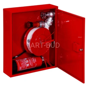 Hydrant zawieszany DN52 z miejscem na gaśnicę pod spodem KP H52-Z-KP-15