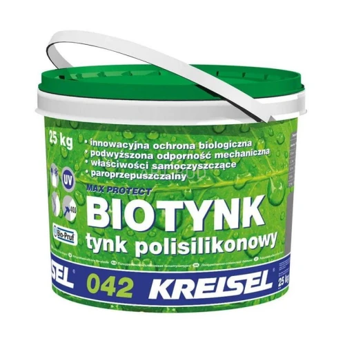 Tynk polisilikonowy biotynk MAX PROTECT 042 25 kg Kreisel