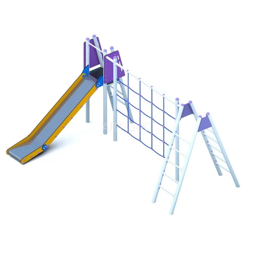 Zestaw zabawowy Seria City Basic ZT-007 Baloo  zjeżdżalnia