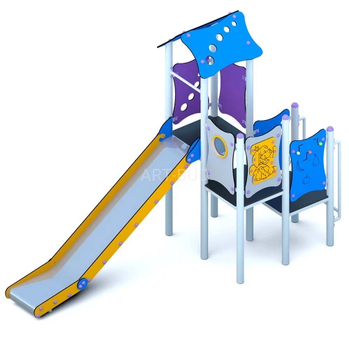 Zestaw zabawowy ZT-010 SOTO Seria City Basic zjeżdżalnia