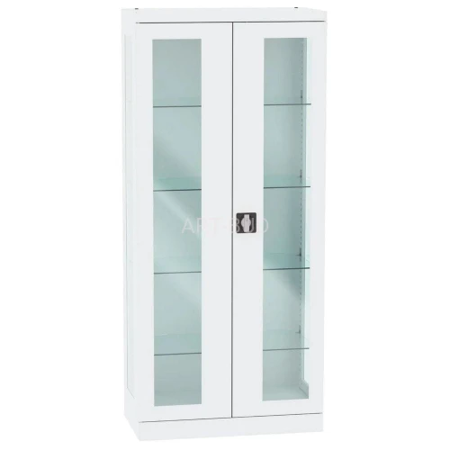 Szafa metalowa lekarska przeszklone boki i przód SML 115 Malow