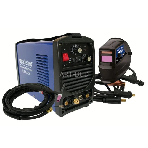 Spawarka elektroniczna z przyłbicą samosciemniającą Adler TIG/MMA-250 250A