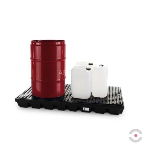 Paleta wanna wychwytowa Jonesco platforma robocza LOW 2 beczki