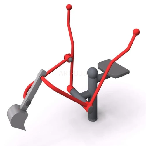 Koparka urządzenie na plac zabaw Digo Roto 
