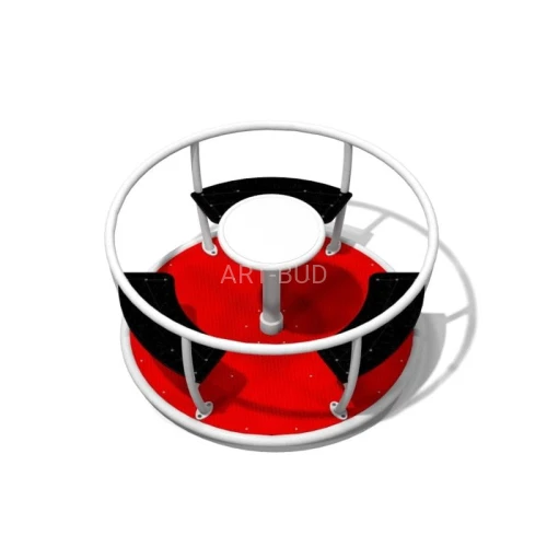 Karuzela na plac zabaw Tornado 3 siedziska 