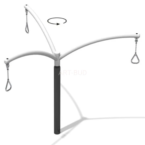 Karuzela słupowa na plac zabaw Zephyr 3 