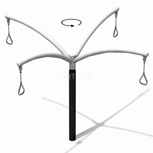 Urządzenie na plac zabaw Karuzela słupowa Zephyr 4 