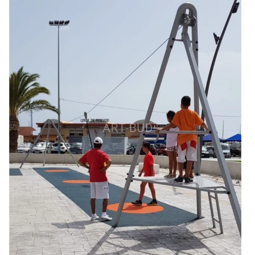 Zjazd linowy 30 m ocynk i malowanie