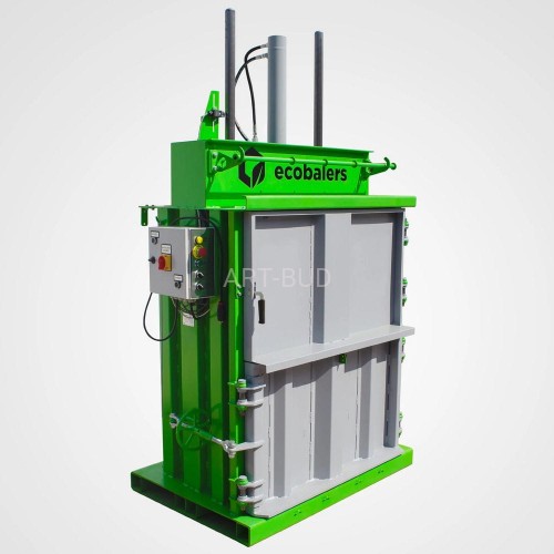 Belownica pionowa prasa do papieru kartonu i folii zagniatarka Ecobalers VB150 bela 100-180kg