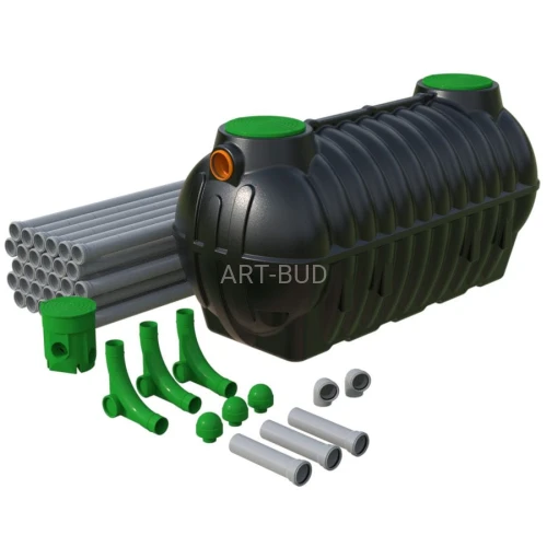 Oczyszczalnia ścieków drenażowa 3500 l dla 6-7 osób BOLT-3,5