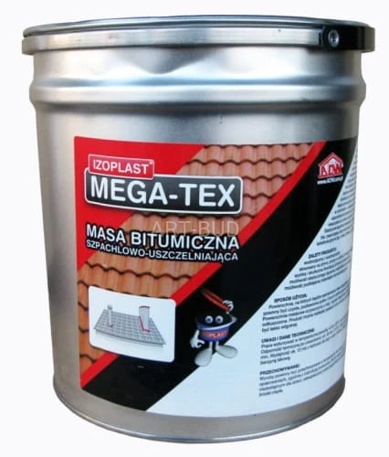 Bitumiczna masa klejowa IZOPLAST MEGA-TEX 6 -15-23 kg 