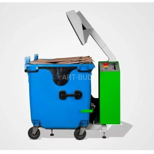 Prasa do odpadów komunalnych śmieci zgniatarka kompaktor 660l 770l ecobalers VC660