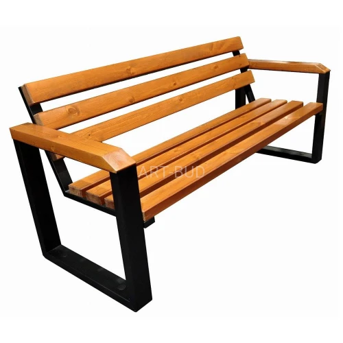 Ławka ogrodowa z oparciem  Poznańska 150 cm