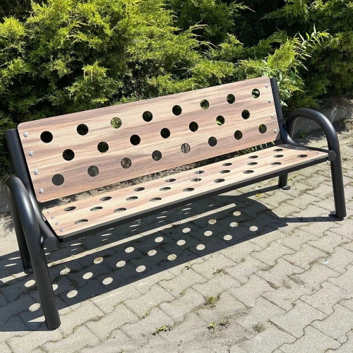 Ławka ogrodowa miejska HPL 150 - 175 - 200 cm