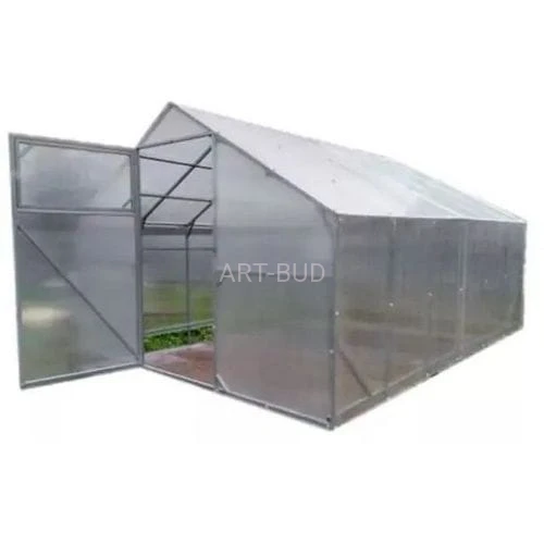 Szklarnia ogrodowa z poliwęglanu stalowa  szer 2,5 m 