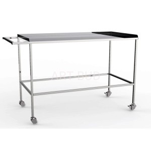Stolik zabiegowy medyczny ze stali nierdzewnej kwasoodpornej STLK