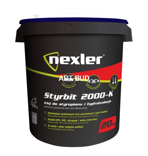 Klej do styropapy i styropianu NEXLER Styrbit 2000-K