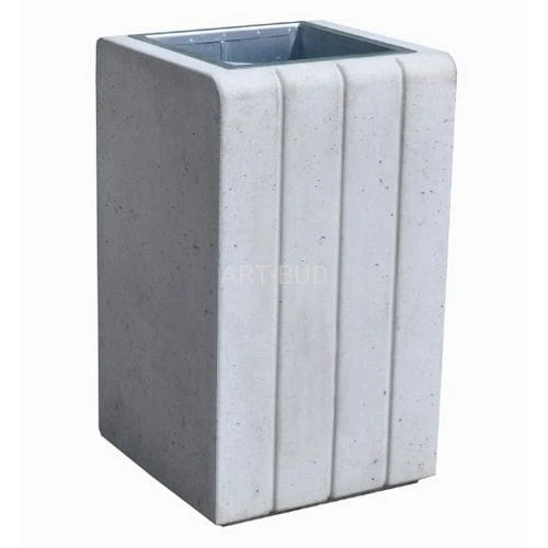 Kosz betonowy z betonu architektonicznego 40L