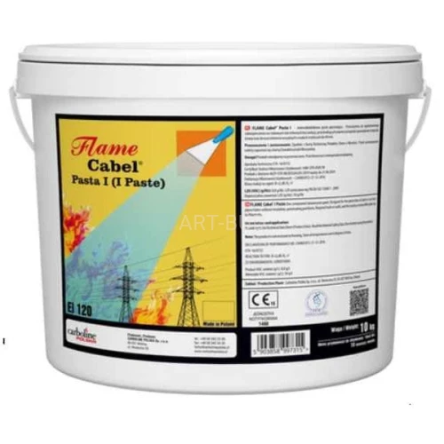 Pasta ogniochronna do zapezpieczania rur niepalnych Cabel Pasta 1 10 kg