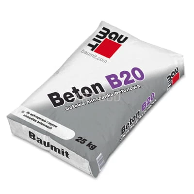 Gotowa mieszanka betonowa Baumit Beton B20 worek 25 kg