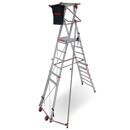 Podest roboczy z bocznymi stabilizatorami model PLS3.7 / PLS5.7 / PLS6.7 Faraone