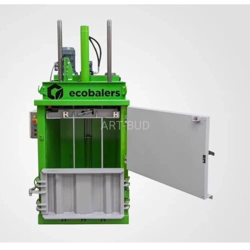 Belownica pionowa prasa do papieru kartonu i folii Ecobalers VB100 bela 80-120kg