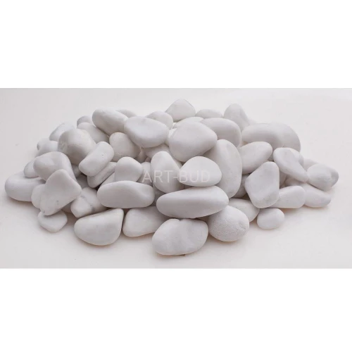 Kamień otoczak marmurowy biały 10-20 mm White Angel 20kg