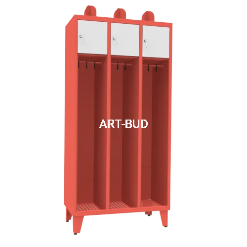 Szafa metalowa strażacka trzyosobowa STRN400/3