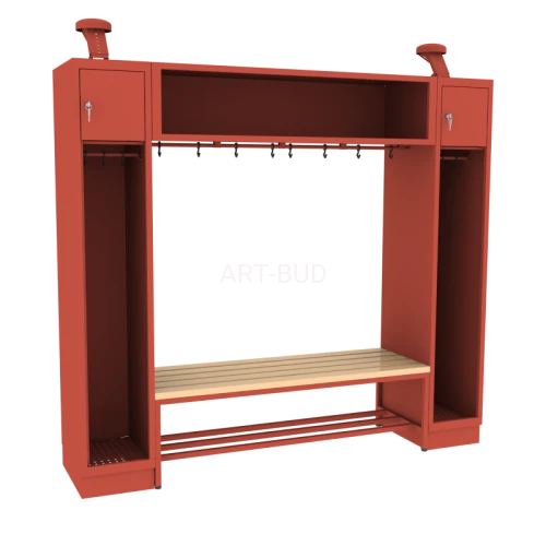 Szafa strażacka do remizy Zestaw Alfa