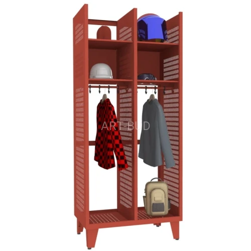 Szafka strażacka ubraniowa wentylowana STRN400/2 WEN