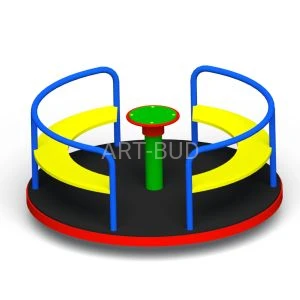 Karuzela na plac zabaw tarczowa z siedzeniami kat 59 certyfikowana karuzela na plac zabaw