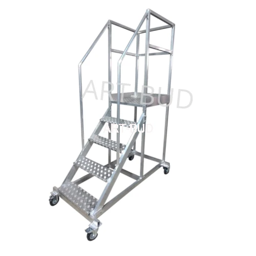 Podest jezdny  drabina jezdna  4+1  1.25m Aluminiowa 