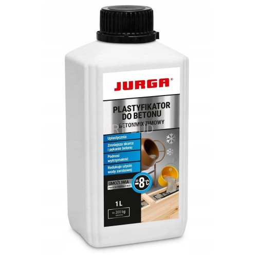 Plastyfikator do betonu zimowy Betonmix 1L Jurga
