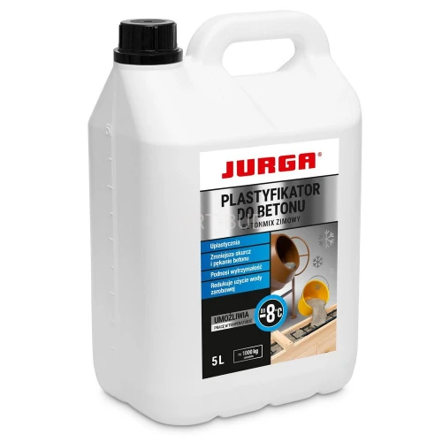 Plastyfikator do betonu zimowy Betonmix 5L Jurga