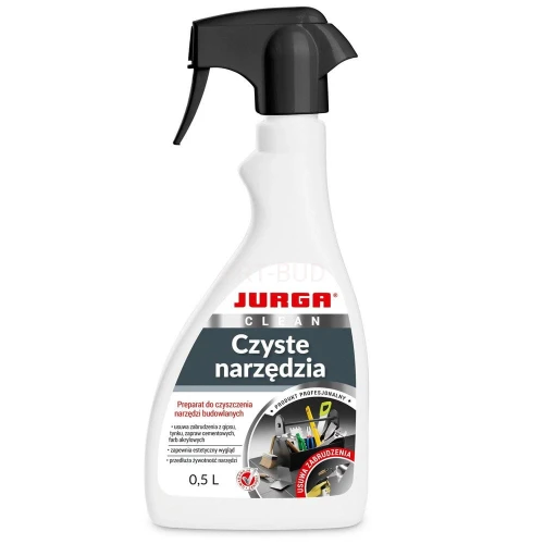 Preparat do czyszczenia narzędzi budowlanych Czyste Narzędzia 0,5L Jurga