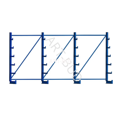 Spawany regał wspornikowy  choinkowy jednostronny 2000x4050x635mm  