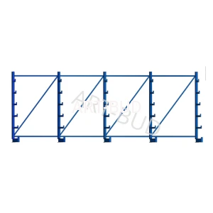 Spawany regał wspornikowy  choinkowy jednostronny 2000x5400x635mm  