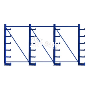 Spawany regał wspornikowy  równoramienny jednostronny 2000x4050x635mm 