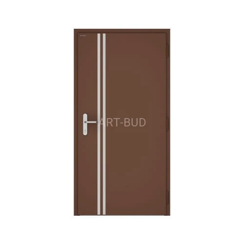 Drzwi zewnętrzne metalowe NOVA - wzór 011   Wiśniowski