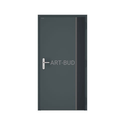 Drzwi zewnętrzne metalowe NOVA - wzór 013   Wiśniowski