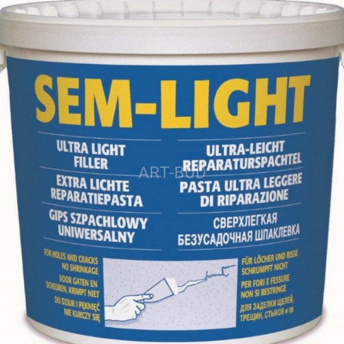 Sem-Light gotowa masa szpachlowa reperacyjna 1 litr 