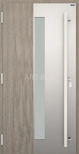 Drzwi zewnętrzne metalowe NOVA - wzór 024 Wiśniowski