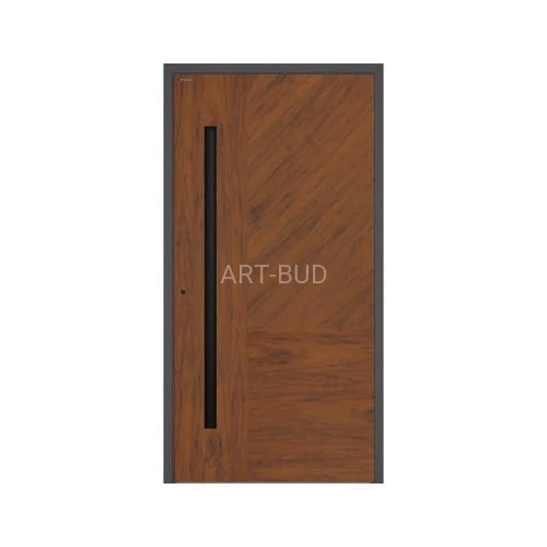 Drzwi zewnętrzne aluminiowe CREO - wzór 501 Wiśniowski