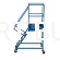 Podest jezdny light, drabina jezdna, 3+1 light 1m