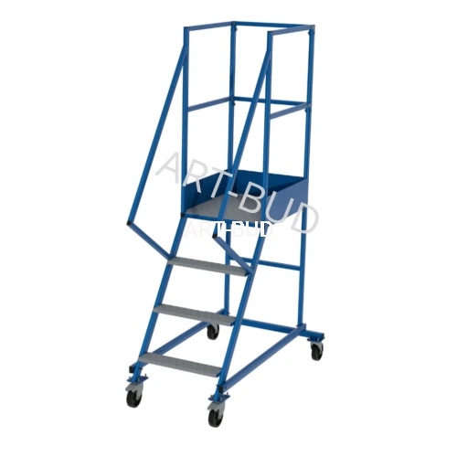 Podest jezdny light, drabina jezdna, 3+1 light 1m