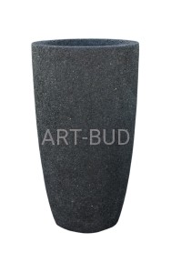 Donica okrągła betonowa 45 x 80 cm 