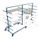  Wózek regałowy, Mobilny regał wspornikowy 3000x1000