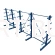 Regulowany spawany regał wspornikowy - choinkowy, dwustronny, 2000x5400x1180mm